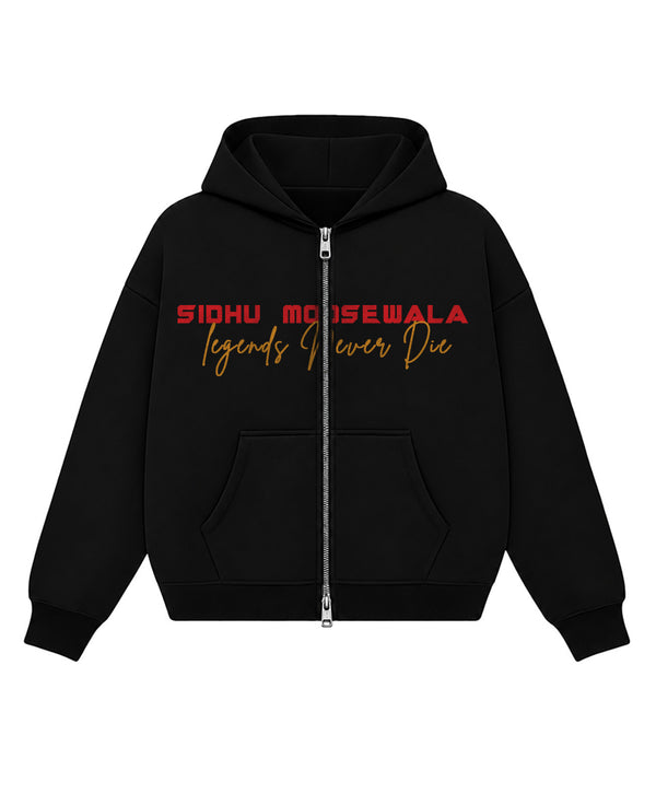 Legends Never Die Zip Up Hoodie - Image 2