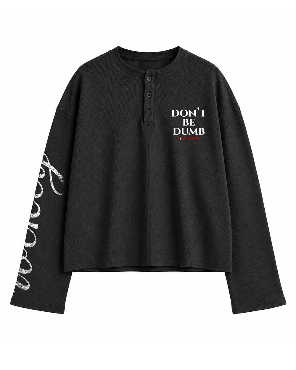 A$AP Rocky Don't Be Dumb Waffle Henley