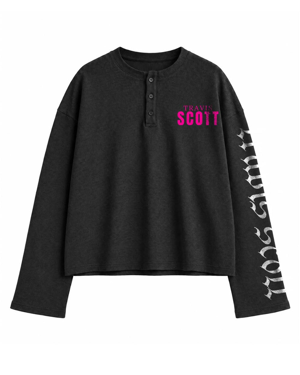 Travis Scott Cactus Jack Waffle Henley