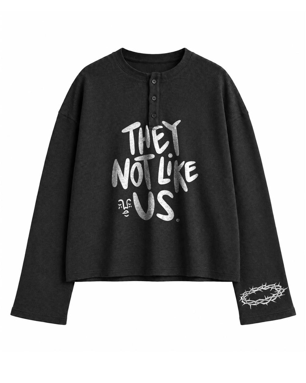 Kendrick Lamar Halo Waffle Henley