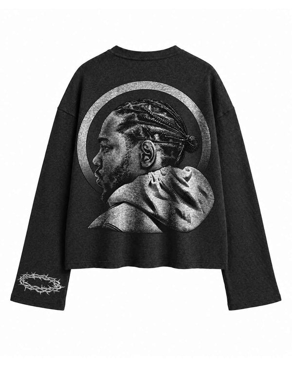 Kendrick Lamar Halo Waffle Henley - Image 3