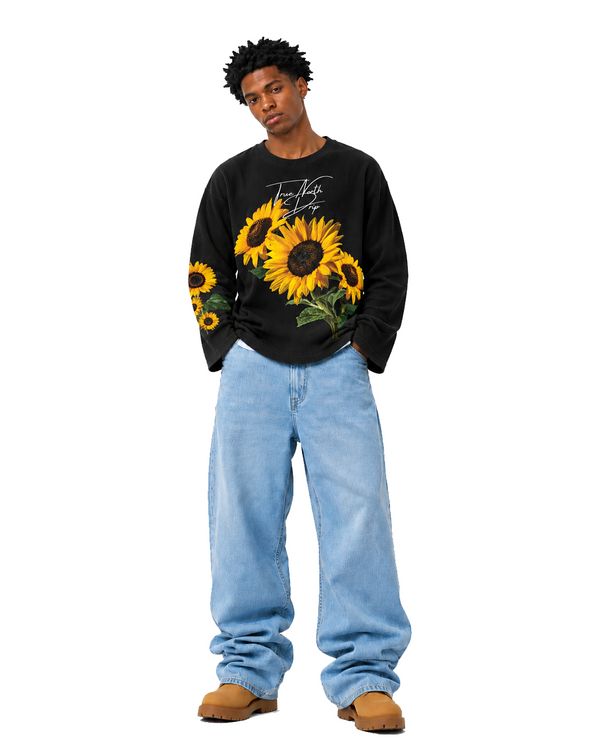 Sunflower True North Waffle Tee - Image 1