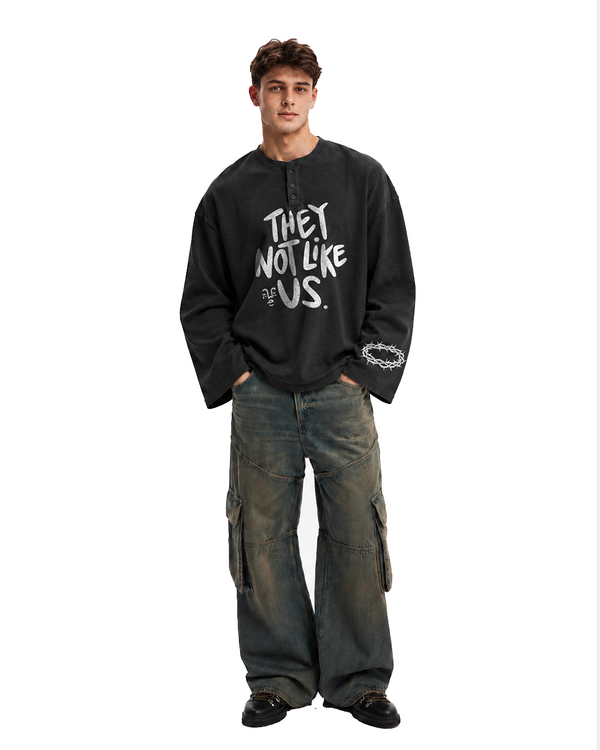 Kendrick Lamar Halo Waffle Henley - Image 2